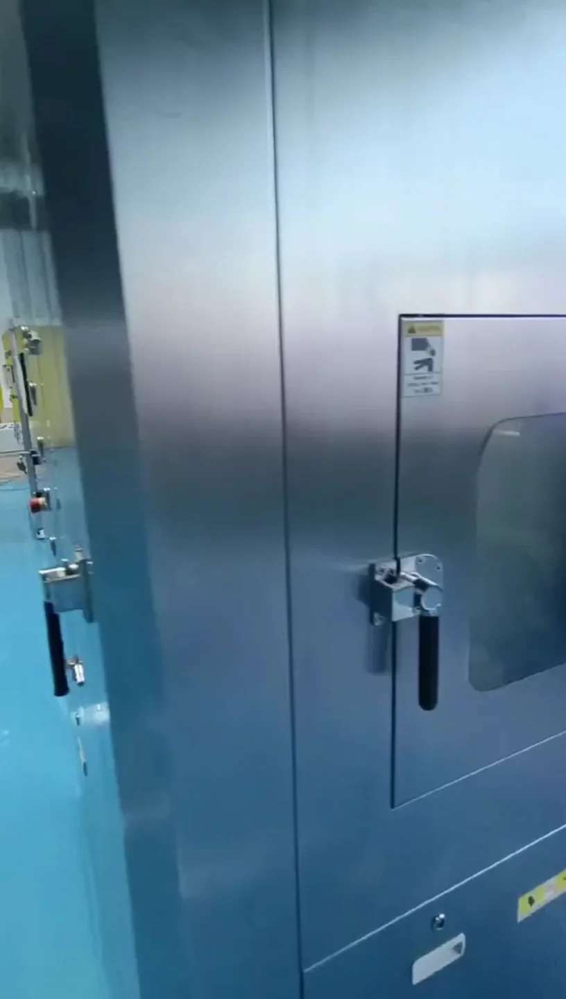 Front view of the BC320 stencil cleaning machine