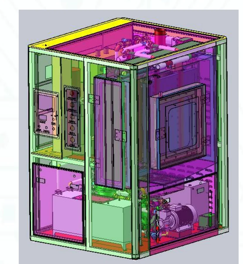 BC320 machine structure diagram