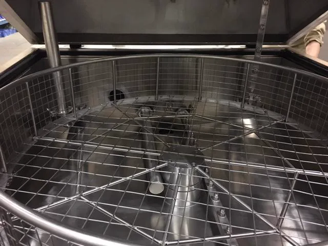 Actual SME-5200 round stainless-steel cleaning basket