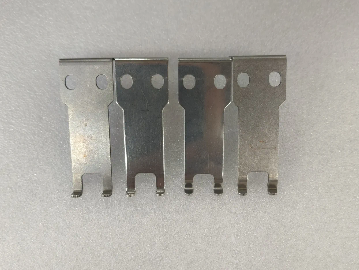 Wave soldering titanium finger samples