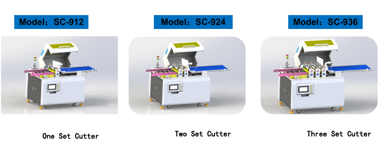SC-912, SC-924 and SC-936 modular cutter configurations