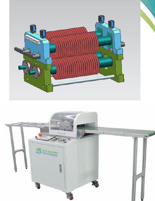 SC-900 cutter illustration and complete machine setup